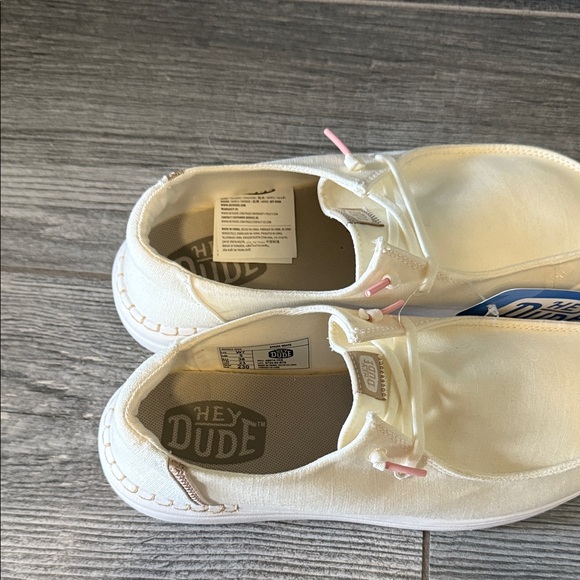 Hey Dude Women’s Wendy Rise Spark White Size 7 - Picture 4 of 8